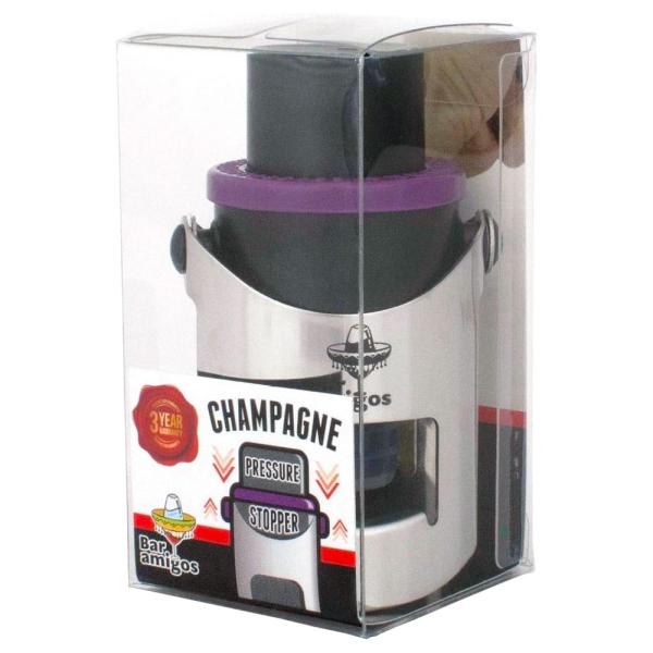 Pullonsulkija Viini ja Samppanja Violetti