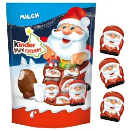 Kinder Joulupukki Suklaapraliinit 122g