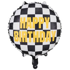 Happy Birthday Folioilmapallo Racing Lippu