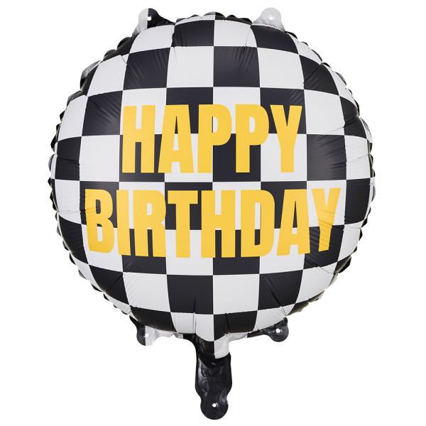 Happy Birthday Folioilmapallo Racing Lippu