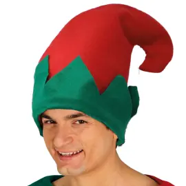 Tonttulakki Punainen ja Vihre&auml;