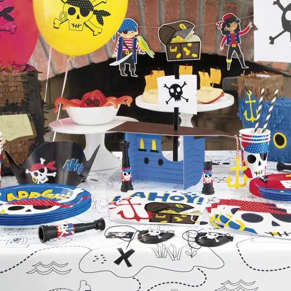 Merirosvo Paperipöytäliina Ahoy