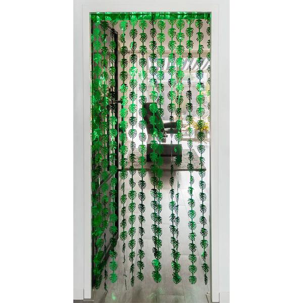 Oviverho Palmulehti Metallinen Vihreä