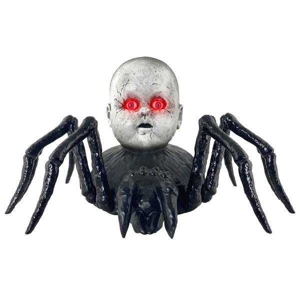 Nukenpäinen Ryömivä Hämähäkki Animoitu Rekvisiitta