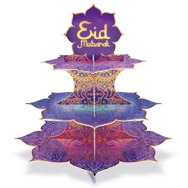 Eid Mubarak Kakkuteline 3 Tasolla