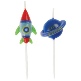 Avaruus Kakkukynttilät Outer Space