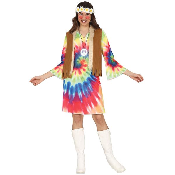Tie-dye Hippi Naamiaisasu