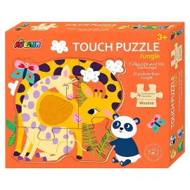 Palapeli Viidakon Eläimet 4-pakkaus