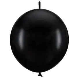 Yhdistettävät Ilmapallot Musta Pastelli 20-kpl