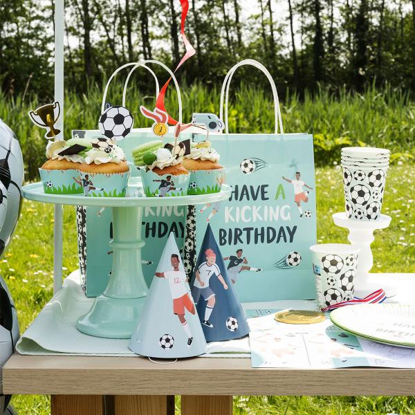 Pahvilautaset Jalkapallojuhlat 8 kpl