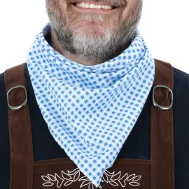 Oktoberfest Huivi Sininen/Valkoinen