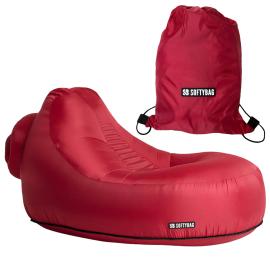 Softybag Nojatuoli Chilinpunainen 135 x 88 x 70 cm