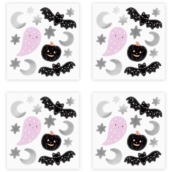 Halloween Seinätarroja 4 kpl