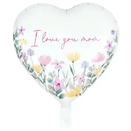 Folioilmapallo Syd&auml;n I Love You Mom 46 cm