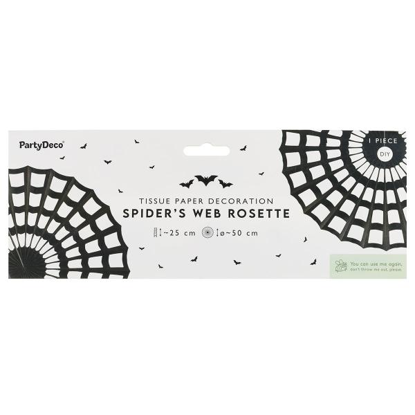 Riippuva Koriste Hämähäkinverkko Musta