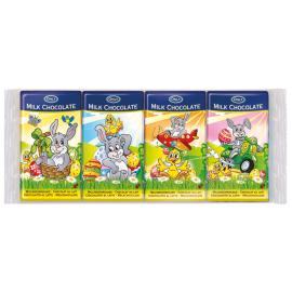 Maitosuklaa P&auml;&auml;si&auml;inen 4 kpl 60g