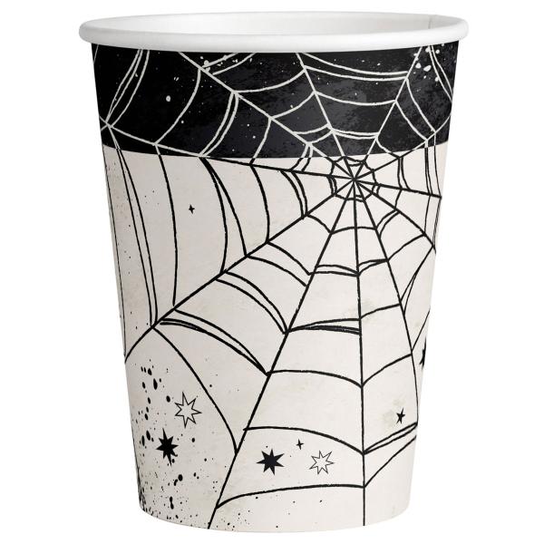 Pahvimukit Hämähäkinverkko 8-kpl