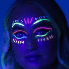 UV-neonkasvomaalisetti