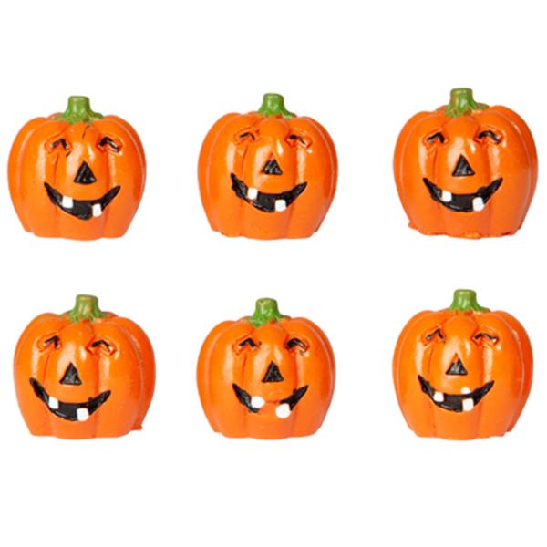 Mini Kurpitsa Halloween Koriste 6 kpl