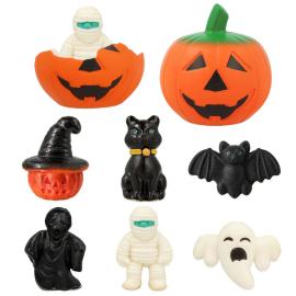 Kurpitsa Kasvavalla Halloweenhahmolla