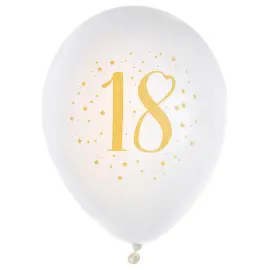 18 v Ilmapallot Tähtikuvioiset