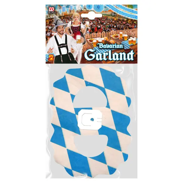 Oktoberfest Viirinauha Valkoinen ja Sininen