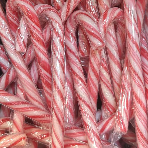 Kääreelliset Karkkikepit Piparminttu Purkissa 1,25kg