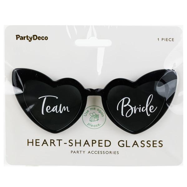 Team Bride Sydämenmuotoiset Silmälasit