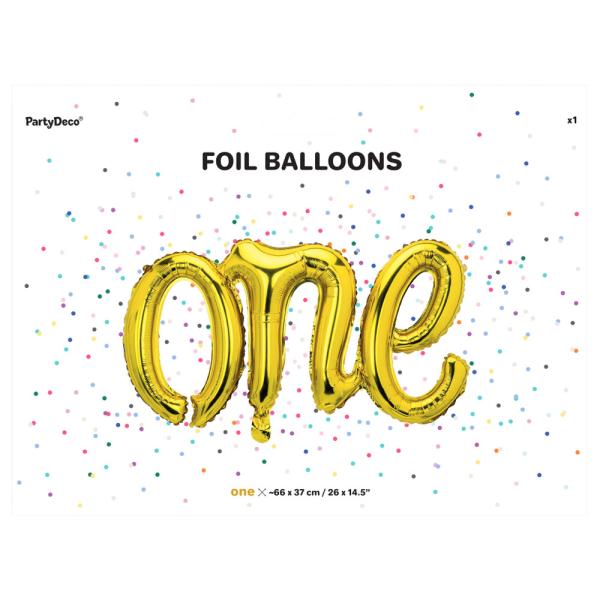Folioilmapallo One Kulta