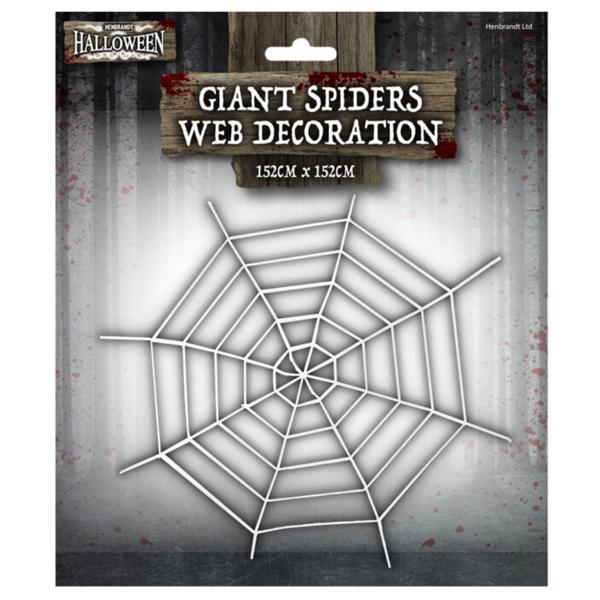 Jättimäinen Hämähäkinverkko Halloween-koriste