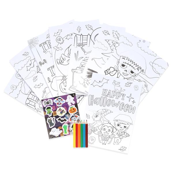 Halloween Värityssetti