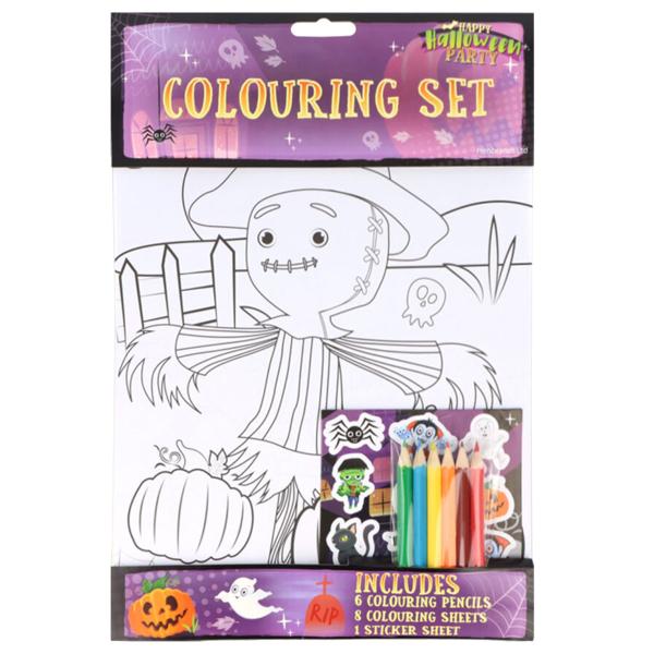 Halloween Värityssetti