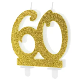 Kakkukynttilät Kimalle Kulta 60 vuotta
