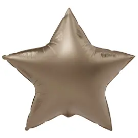 Folioilmapallo Tähti Satin Starlight Gold
