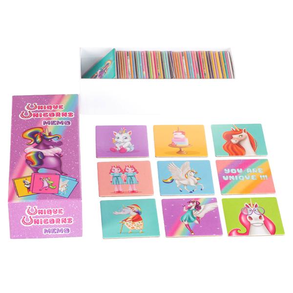 Unique Unicorns Memo Muistipeli