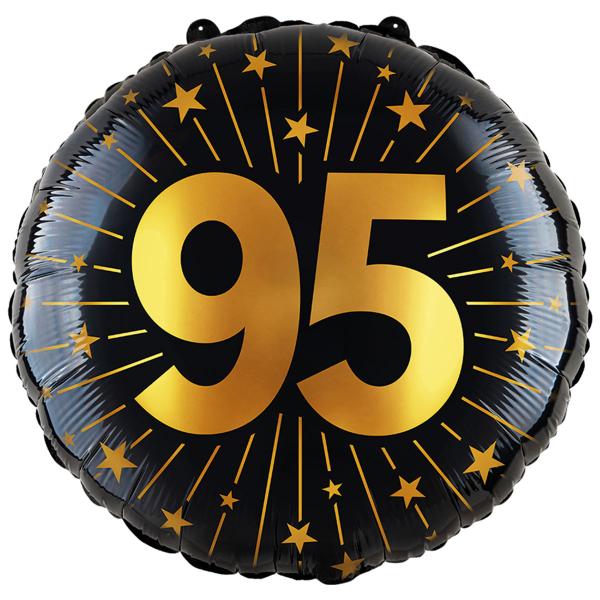 Folioilmapallo Tähdillä ja Numerolla 95