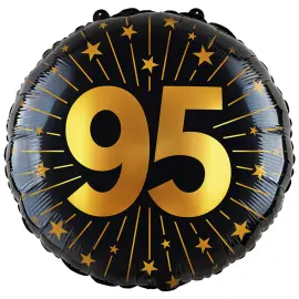 Folioilmapallo T&auml;hdill&auml; ja Numerolla 95