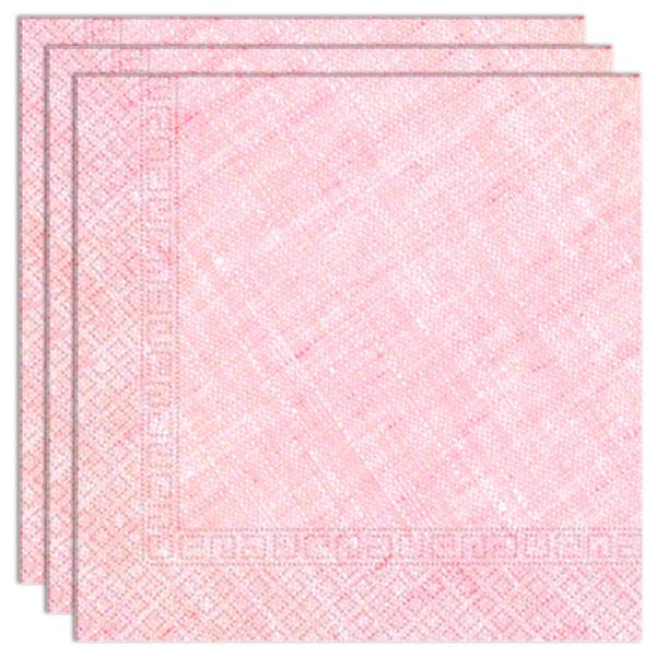 Kompostoitavat Servetit Pinkit Solid Color