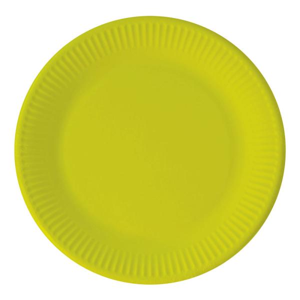 Vaaleanvihreät Pienet Pahvilautaset Solid Color