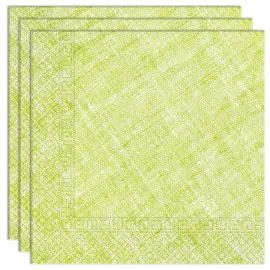 Kompostoitavat Servetit Limetinvihre&auml;t Solid Color