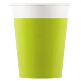 Vaaleanvihreät Pahvimukit Solid Color
