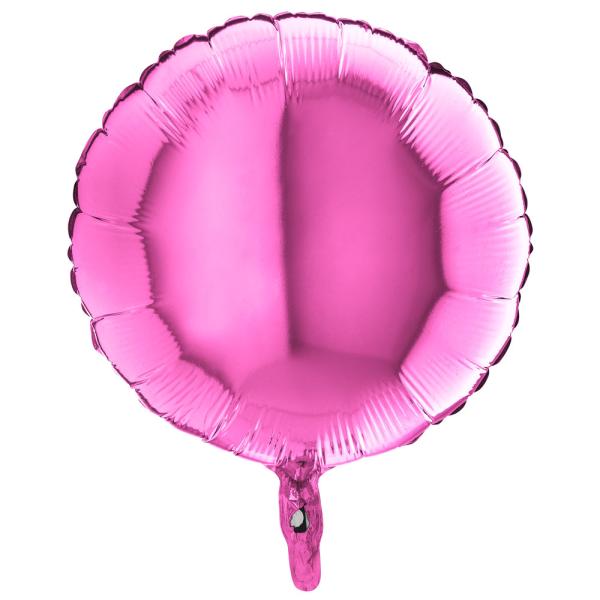 Folioilmapallo Pyöreä Fuksia
