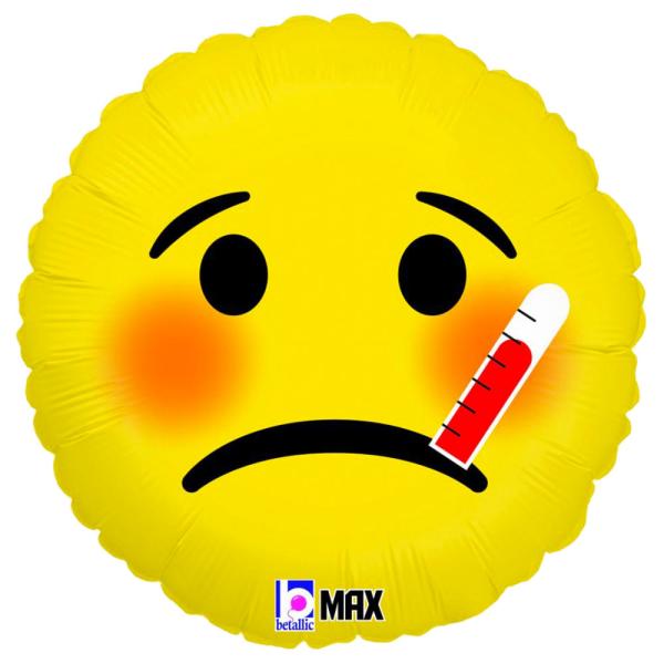 Folioilmapallo Sairas Emoji