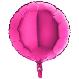 Folioilmapallo Pyöreä Magenta