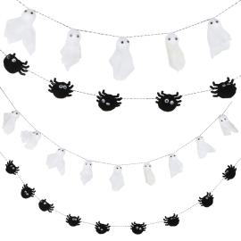 Halloween-hahmojen Viirinauha