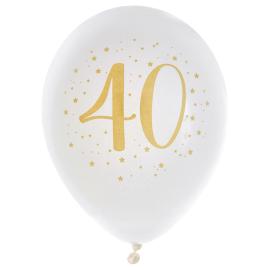 40 v Ilmapallot Tähtikuvioiset