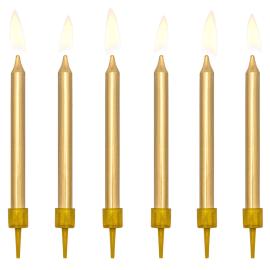 Kakkukynttilä Kulta Metallic