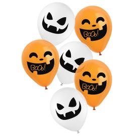 Halloween Ilmapallot Kurpitsa & Haamu