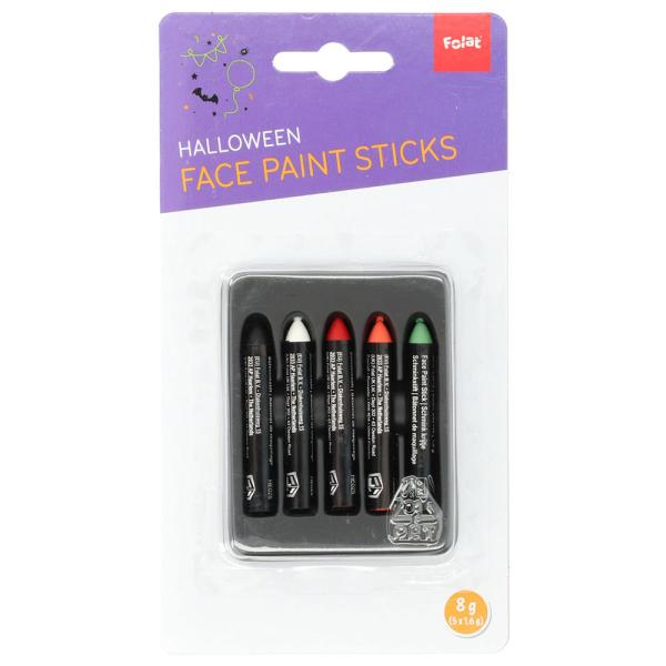 Halloween Kasvovärit 5 kpl