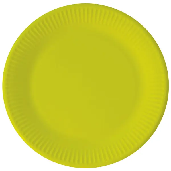 Vaaleanvihreät Pahvilautaset Solid Color